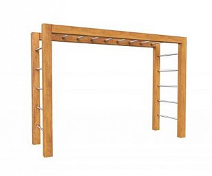 Гимнастический рукоход WOOD&SPORT «Инсбрук»