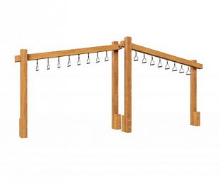 Гимнастический рукоход WOOD&SPORT «Ксанти»
